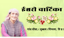 ईश्वरी वाटिका, फूल और फल – ईश्वरी छाजटा, जुब्बल,  शिमला Ishwari Vatika Jubbal Shimla H.P